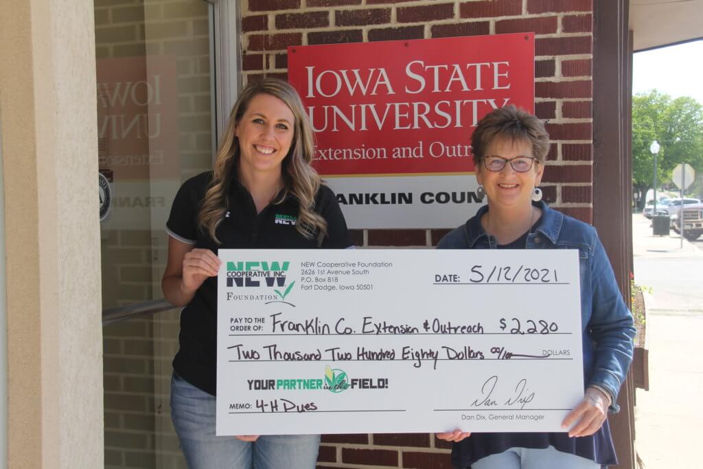 NEW Cooperative Foundation Donates to 4H Clubs NEW Cooperative Inc.