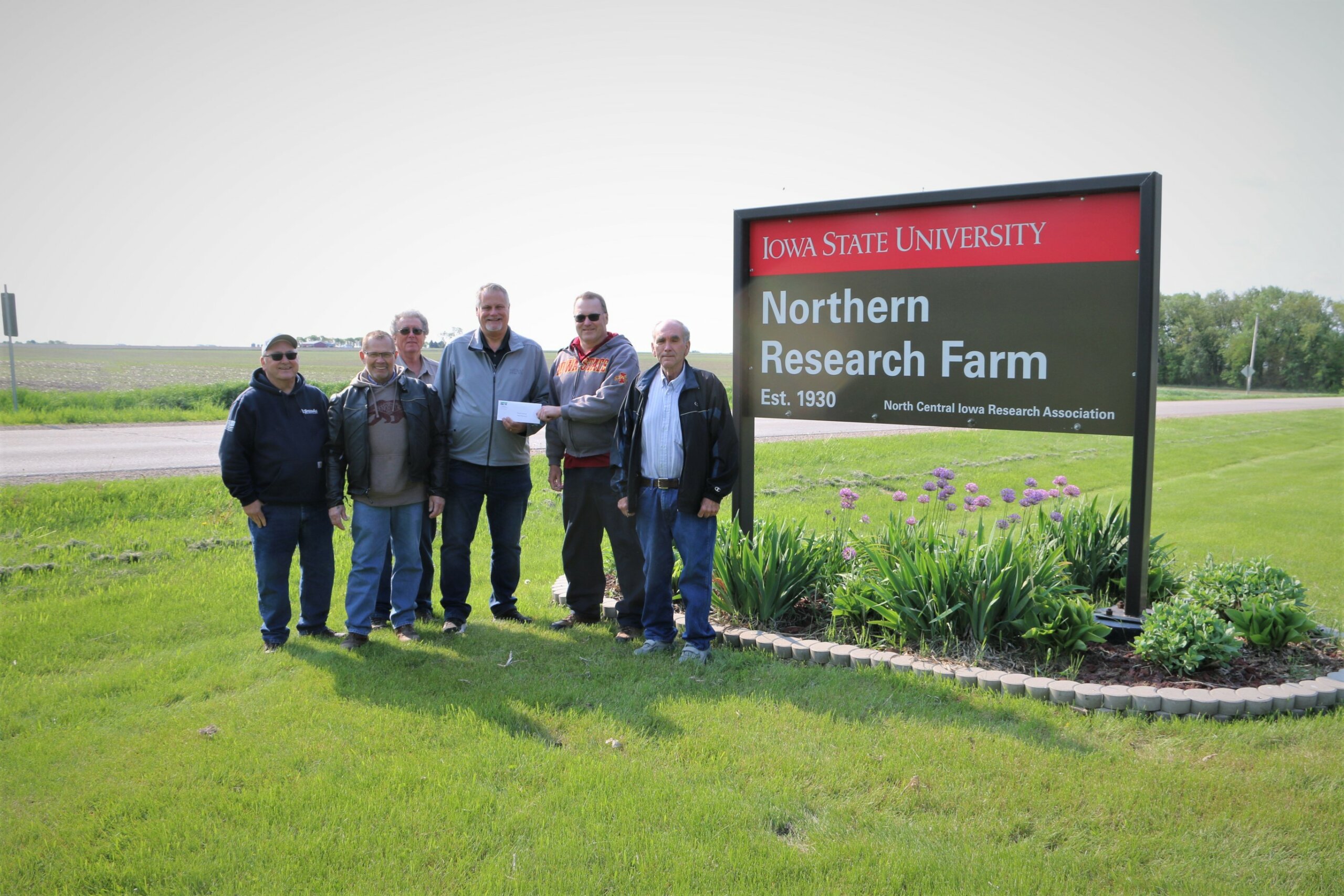 NEW Cooperative Foundation Donates to the North Central Iowa Research